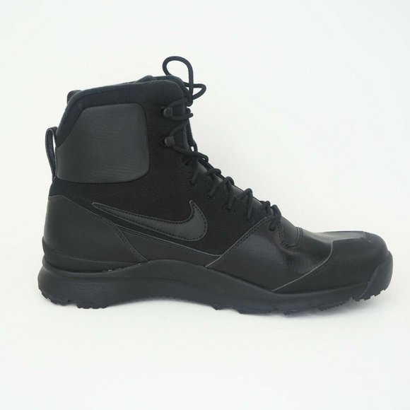 Nike Stasis ACG Mens Boots Leather Shoes Black main image 6
